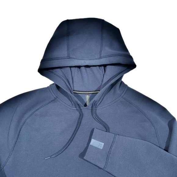 Ten Thousand Midweight Tech Hoodie Pullover Performance XXL Blue TTKT015 - Picture 2 of 8